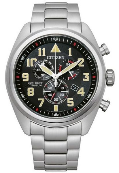 Citizen Eco-Drive Military Chrono Super Titanium AT2480-81E