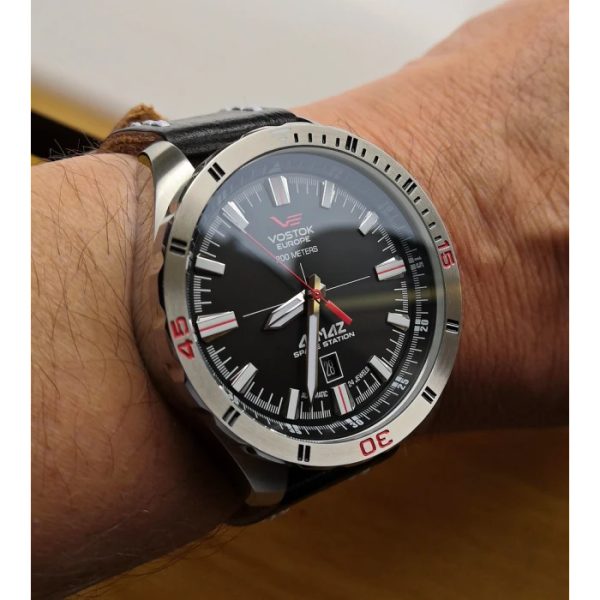 Vostok Europe Almaz Automatic Line NH35A/320A258 - Silikonový řemínek