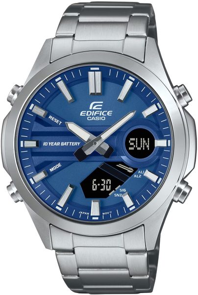 Casio Edifice EFV-C120D-2AEF + 5 let záruka, pojištění a dárek ZDARMA