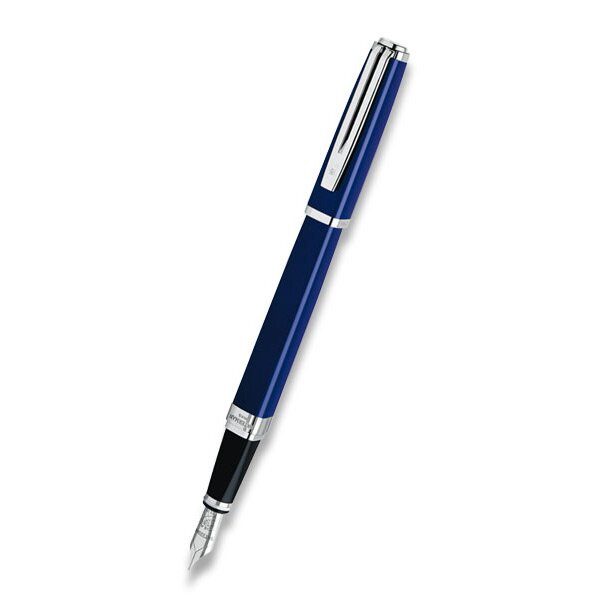 Plnicí pero Waterman Exception Slim Blue Lacquer ST 1507/1637098 - hrot F (slabý) + 5 let záruka, pojištění a dárek ZDARMA