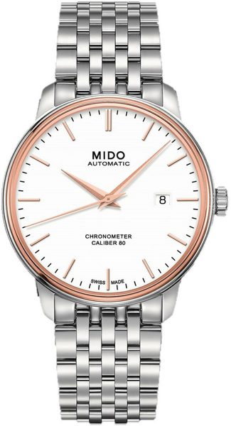 Levně Mido Baroncelli Chronometer Silicon M027.408.41.011.00 + 5 let záruka, pojištění a dárek ZDARMA