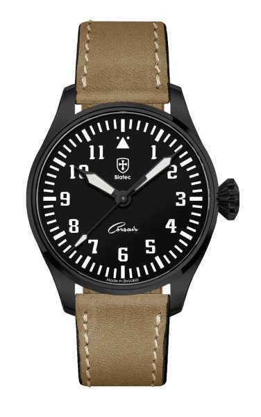 Biatec Corsair Vintage 02 - Béžový vintage nubuk řemínek