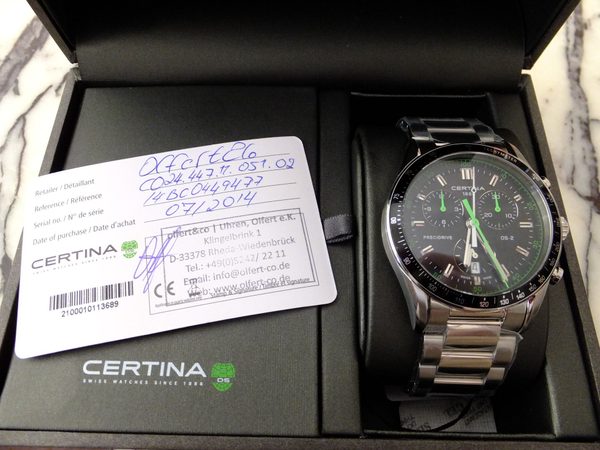 Certina DS-2 Chronograph C024.447.11.051.02