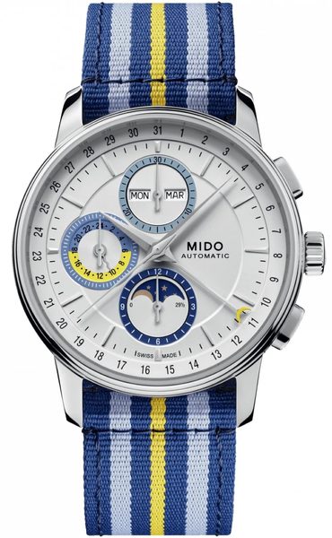 Mido Baroncelli Chronograph Moonphase M027.625.17.031.00 + 5 let záruka, pojištění a dárek ZDARMA