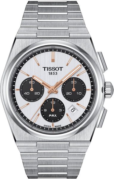 Levně Tissot PRX Chronograph Automatic T137.427.11.011.00 + 5 let záruka, pojištění a dárek ZDARMA