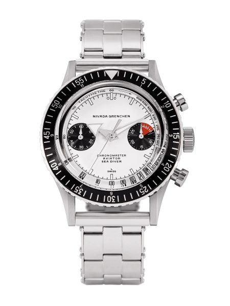 Nivada Grenchen Chronomaster White Panda Manual - Forstner Rivet