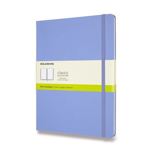 Zápisník Moleskine VÝBĚR BAREV - tvrdé desky - XL, čistý 1331/11191 - Zápisník Moleskine - tvrdé desky nebesky modrý