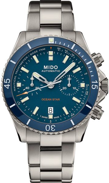 Levně Mido Ocean Star Chronograph Titanium M026.627.44.041.00 + 5 let záruka, pojištění a dárek ZDARMA