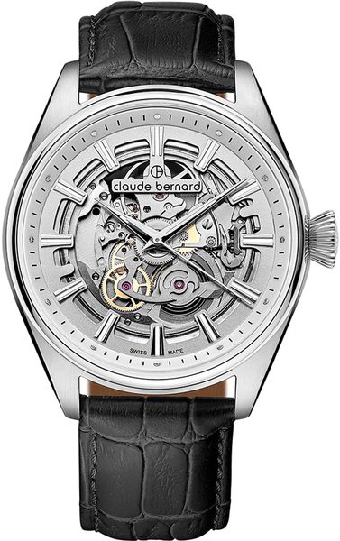 Levně Claude Bernard Proud Heritage Automatic Skeleton 85307-3C-AIN + 5 let záruka, pojištění a dárek ZDARMA