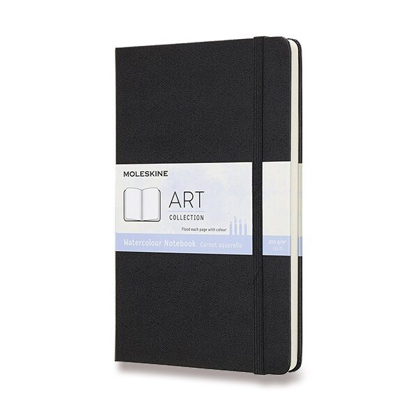 Levně Skicář Moleskine Watercolour Notebook - tvrdé desky - L, čistý 1331/4011700 + 5 let záruka, pojištění a dárek ZDARMA