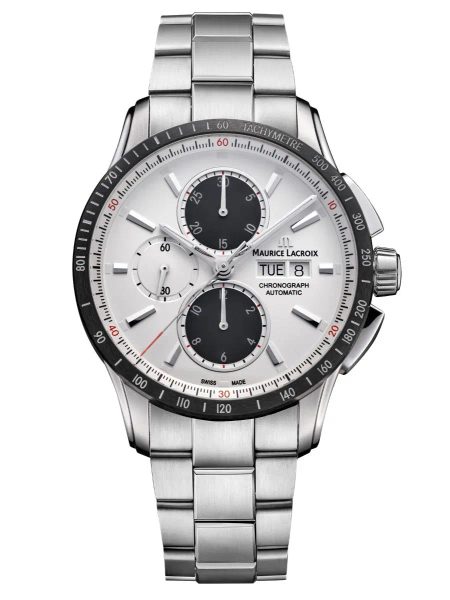 Levně Maurice Lacroix Pontos S Chronograph PT6038-SSL22-130-1 + 5 let záruka, pojištění a dárek ZDARMA