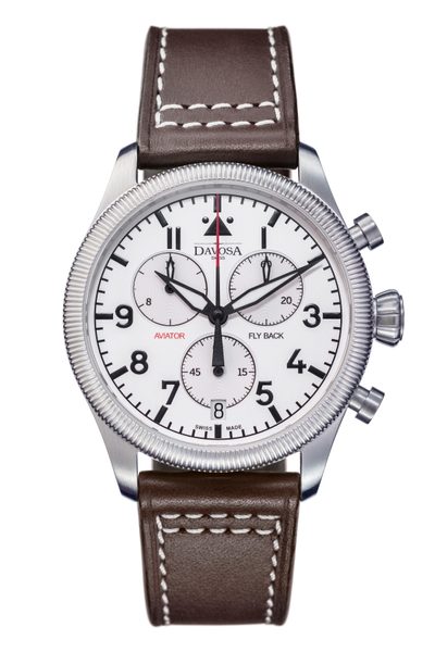 Levně Davosa Aviator Flyback Chronograph 162.499.15 + 5 let záruka, pojištění a dárek ZDARMA