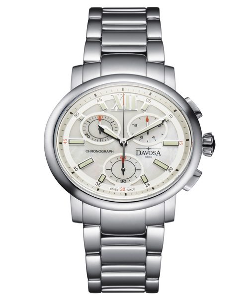 Levně Davosa Oval Edition Chronograph 168.578.15 + 5 let záruka, pojištění a dárek ZDARMA