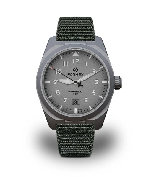 Formex AirField Automatic Tarmac Grey Khaki Green Nylon-Velcro 0661.1.6546.877