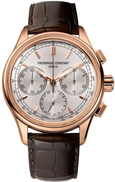 Frederique Constant Manufacture Classic Flyback Chronograph Automatic FC-760V4H4 + 5 let záruka, pojištění a dárek ZDARMA