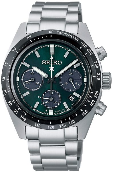 Seiko Prospex SSC933P1 Speedtimer Deep Green + 5 let záruka, pojištění a dárek ZDARMA