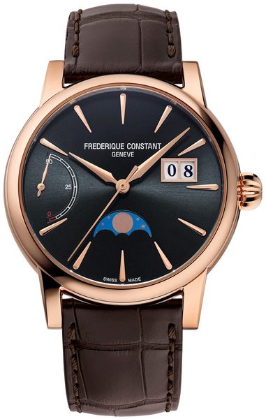 Frederique Constant Manufacture Classic Moonphase Power Reserve Big Date Automatic Limited Edition FC-735G3H9 + 5 let záruka, pojištění a dárek ZDARMA