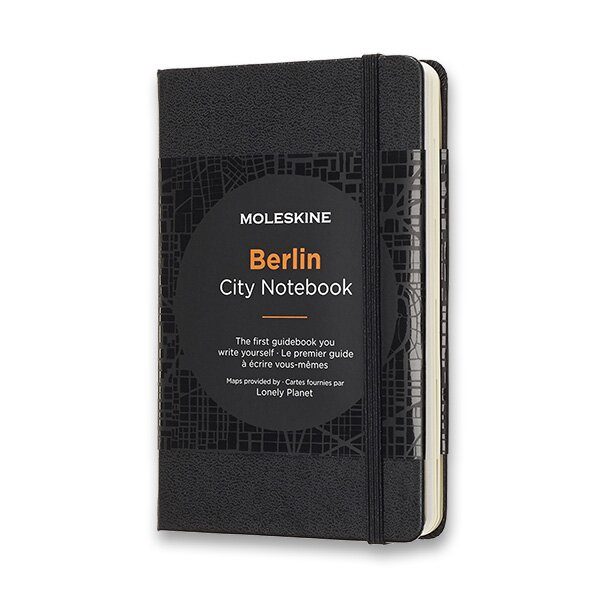 Zápisník Moleskine City Berlín - tvrdé desky - S, linkovaný - čistý 1331/1414044