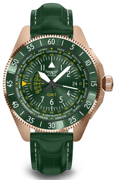 Levně Aviator Airacobra GMT V.1.37.2.309.4