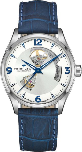 Hamilton Jazzmaster Open Heart Auto H32705651 + 5 let záruka, pojištění a dárek ZDARMA