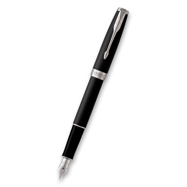 Plnicí pero Parker Sonnet Matte Black CT 1502/513152 - hrot F (slabý) + 5 let záruka, pojištění a dárek ZDARMA