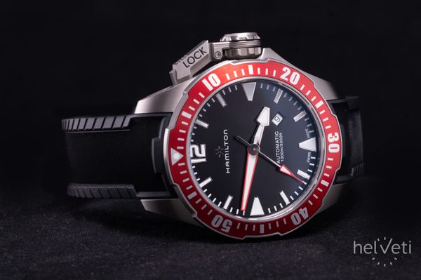 Hamilton Khaki Navy Frogman Titanium Auto H77805335 - thumb (2)