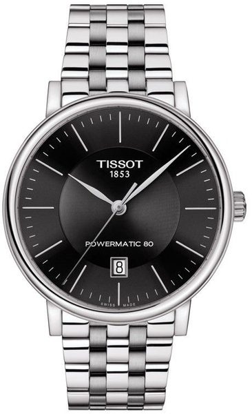 Levně Tissot Carson Automatic Powermatic 80 T122.407.11.051.00 + 5 let záruka, pojištění a dárek ZDARMA