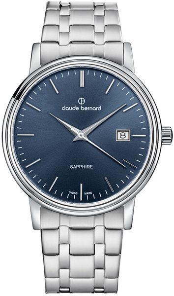 Levně Claude Bernard Classic 53009-3M-BUIN + 5 let záruka, pojištění a dárek ZDARMA