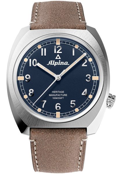 Levně Alpina Startimer Pilot Heritage Manufacture AL-709AN4SH6 + 5 let záruka, pojištění a dárek ZDARMA