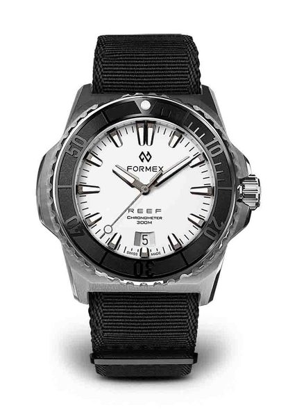 Levně Formex Reef 39,5 Automatic Chronometer White Dial + 5 let záruka, pojištění a dárek ZDARMA