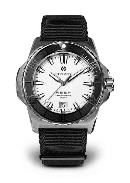 Formex Reef 39,5 Automatic Chronometer White Dial