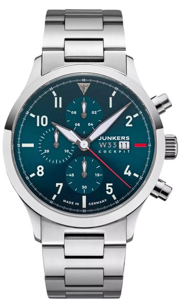 Levně Junkers Cockpit W33 Chronograph 914.03.12.M