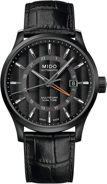 Levně Mido Multifort Dual Time M038.429.36.051.00 + 5 let záruka, pojištění a dárek ZDARMA