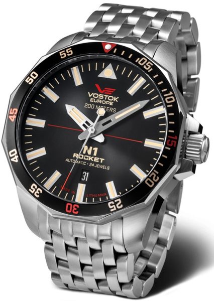 Vostok Europe N-1 Rocket Automatic Line NH35-225A709B + 5 let záruka, pojištění a dárek ZDARMA