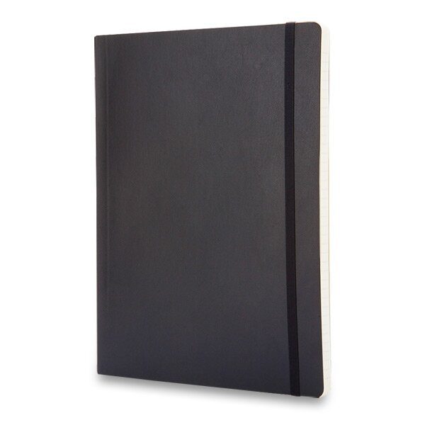 Zápisník Moleskine VÝBĚR BAREV - měkké desky - XL, linkovaný 1331/11292 - Zápisník Moleskine - měkké desky černý