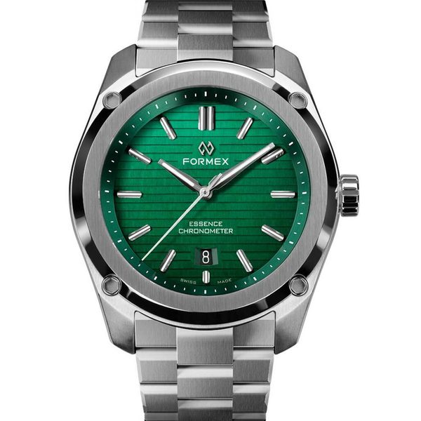 Formex Essence ThirtyNine Automatic Chronometer Green Steel Bracelet 0333.1.6600.100 + 5 let záruka, pojištění a dárek ZDARMA