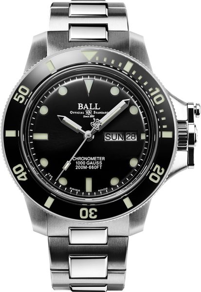 Levně Ball Engineer Hydrocarbon Original (40mm) COSC DM2118B-SCJ-BK + 5 let záruka, pojištění a dárek ZDARMA