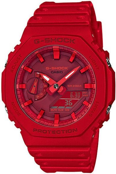 Casio G-Shock GA-2100-4AER + 5 let záruka, pojištění a dárek ZDARMA