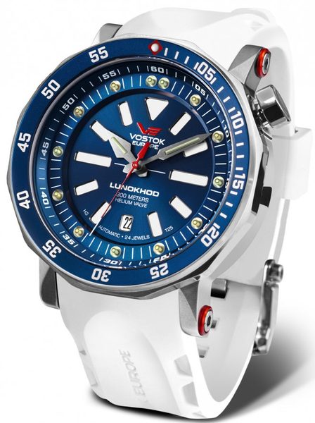 Vostok Europe Lunochod-2 Automatic Line NH35-620A634 White + 5 let záruka, pojištění a dárek ZDARMA