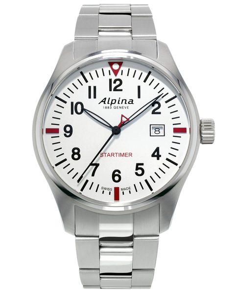 Levně Alpina Startimer Pilot Quartz AL-240S4S6B + 5 let záruka, pojištění a dárek ZDARMA