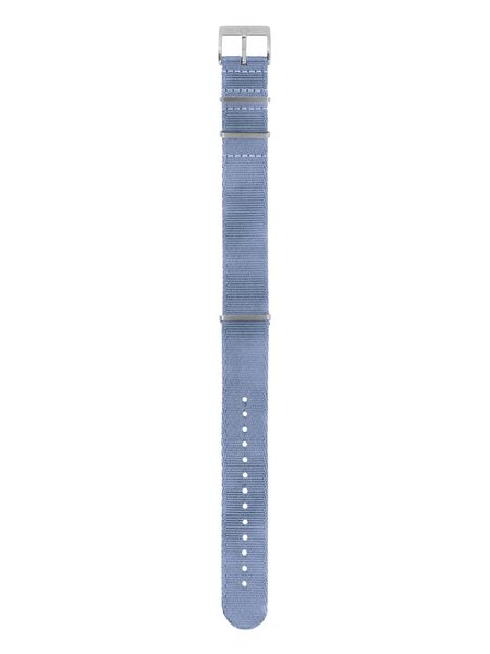 Řemínek textilní MeisterSinger SNY041 světle modrý - 20 mm