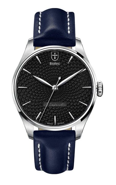 Levně Biatec Majestic 01 N - Modrý kožený řemínek