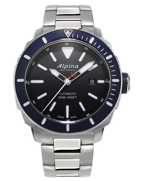 Levně Alpina Seastrong Diver 300 Automatic AL-525LBN4V6B + 5 let záruka, pojištění a dárek ZDARMA