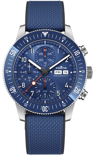 Fortis Novonaut N-42 Cobalt Blue Edition F2040013 + 5 let záruka, pojištění a dárek ZDARMA