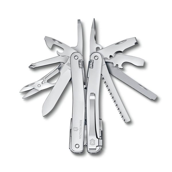 Levně Kleště Victorinox Swiss Tool Spirit MX Clip 3.0224.MKB1 + 5 let záruka, pojištění a dárek ZDARMA