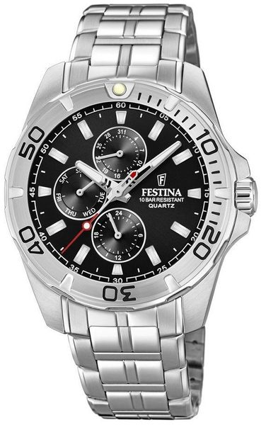 Festina Multifunction 20445/3 + 5 let záruka, pojištění a dárek ZDARMA