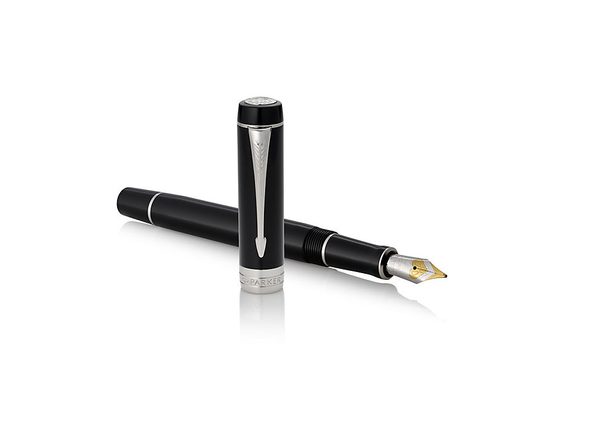 Plnicí pero Parker Duofold Classic Black CT 1502/813136 - hrot F (slabý)