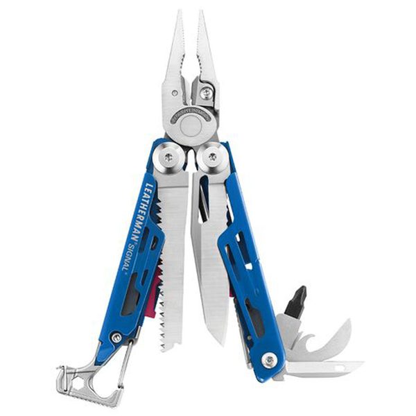 Levně MultiTool Leatherman Signal Cobalt 832741 + 5 let záruka, pojištění a dárek ZDARMA