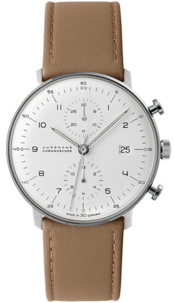 Levně Junghans Max Bill Chronoscope 27/4502.02 + 5 let záruka, pojištění a dárek ZDARMA