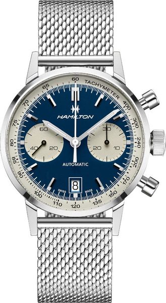 Levně Hamilton American Classic Intra-Matic Auto Chrono H38416141 + 5 let záruka, pojištění a dárek ZDARMA